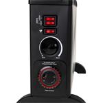 Mesko MS 7741b, elektrický konvektor, čierny