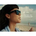 Meta Ray-Ban Wayfarer, AI brýle, Shiny Black, Clear