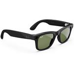 Meta Ray-Ban Wayfarer, AI brýle, Shiny Black, G15 Green