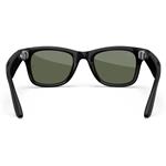 Meta Ray-Ban Wayfarer, AI brýle, Shiny Black, G15 Green