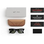 Meta Ray-Ban Wayfarer, AI brýle, Shiny Black, G15 Green