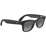 Meta Ray-Ban Wayfarer, AI okuliare, Matte Black, Polarized Gradient Graphite (Large)