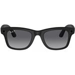 Meta Ray-Ban Wayfarer, AI okuliare, Matte Black, Polarized Gradient Graphite (Large)