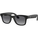 Meta Ray-Ban Wayfarer, AI okuliare, Matte Black