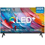 METZ 40MQF7000Z, Google TV, QLED, 40" (100cm), HD