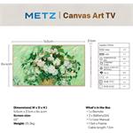 METZ 65MUE7800Z, Art TV, QLED+, 65" (164cm), 4K, matný displej
