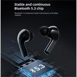 Mibro Earbuds 3 Pro TWS bezdrôtové slúchadlá, čierne