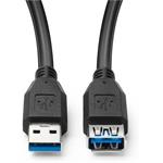 MicroConnect kábel 3.2 Gen 1, A-A M/F, predlžovací, 2,0m