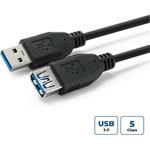 MicroConnect kábel 3.2 Gen 1, A-A M/F, predlžovací, 2,0m