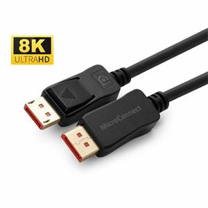 MicroConnect kábel DisplayPort v 1.4 M/M, prepojovací, 3,0m