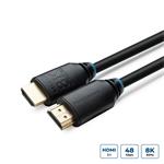 MicroConnect kábel HDMI 8K, v 2.1 M/M, prepojovací, 2,0m