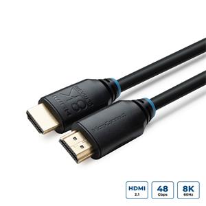 MicroConnect kábel HDMI 8K, v 2.1 M/M, prepojovací, 2,0m