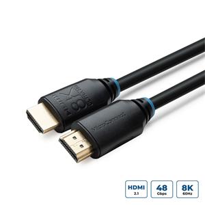 MicroConnect kábel HDMI 8K, v 2.1 M/M, prepojovací, 5,0m