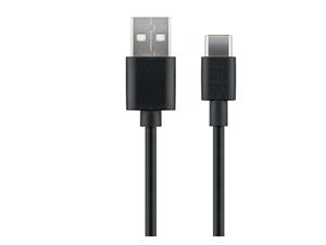 MicroConnect kábel USB na USB-C 0,5m, čierny