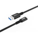 MicroConnect kábel USB na USB-C 60W, 1,5m, čierny