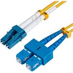 MicroConnect LC/UPC-SC/UPC 0.5m OS2 Fibre
