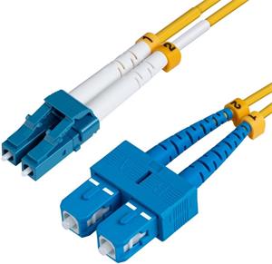 MicroConnect LC/UPC-SC/UPC 0.5m OS2 Fibre