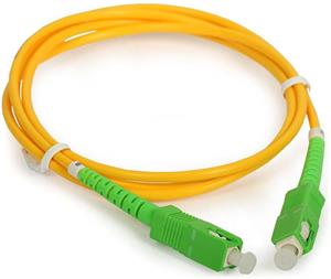 MicroConnect optický simplex Patch kábel 9/125, SC(APC)/SC(APC), pre Orange a Magio, 1,0m