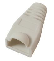 MicroConnect plastová krytka pre konektory RJ45, biela