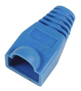 MicroConnect plastová krytka pre konektory RJ45, modrá