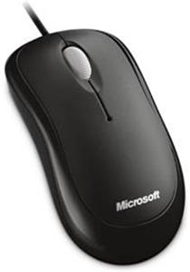 Microsoft Basic, optická myš, Mac/Win, USB, čierna