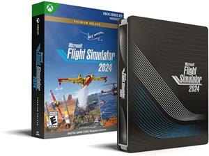 Microsoft Flight Simulator 2024 Premium Deluxe Steelbook Edition, pre PC a Xbox