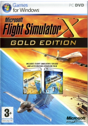 Microsoft Flight Simulator X (Gold Edition) (PC)