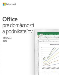 Microsoft Office 2019 pre domácnosti a podnikateľov