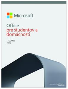 Microsoft Office 2021 pre študentov a domácnosti 