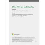 Microsoft Office 2024 pre domácnosti a podnikateľov