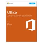 Microsoft Office Home and Student 2016, všetky jazyky, online