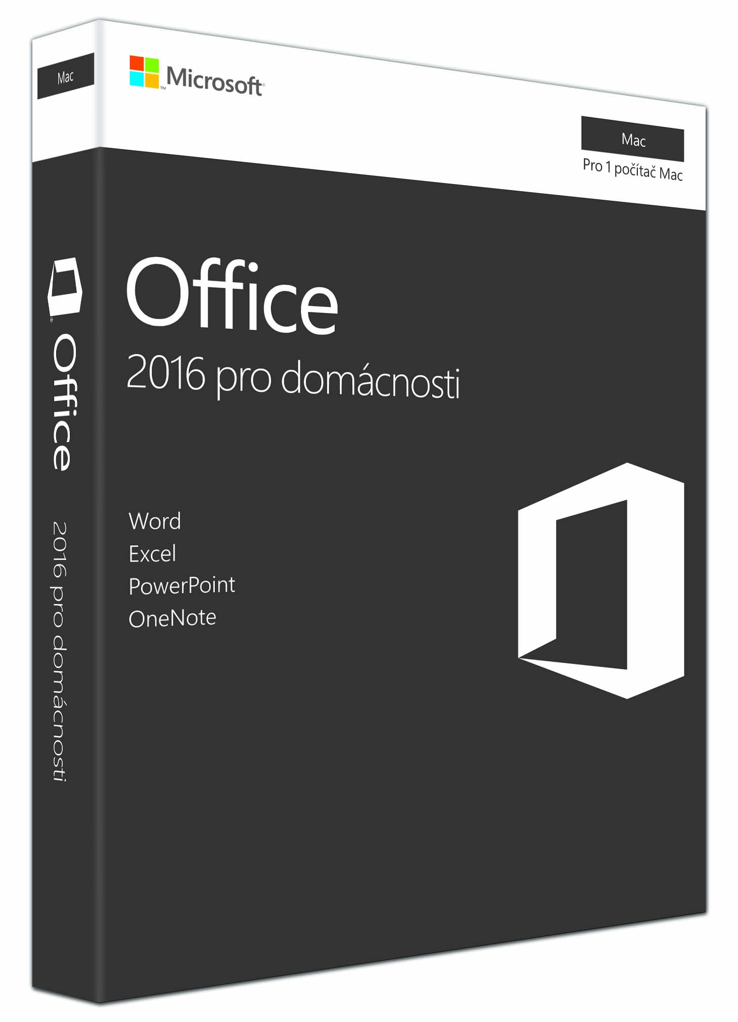 Microsoft Office Mac Home and Student 2016 English Medialess