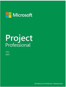 Microsoft Project Pro 2021, el. licencia