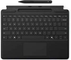 Microsoft Surface Pro Keyboard + Slim Pen 2 Bundle (Black), Commercial, CZ&SK (potlač)