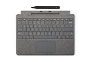 Microsoft Surface Pro Keyboard + Slim Pen 2 Bundle (Platinum), Commercial