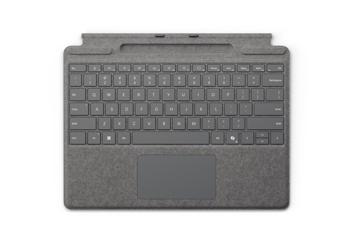 Microsoft Surface Pro Keyboard with Pen Storage (Platinum), Commercial, CZ&SK