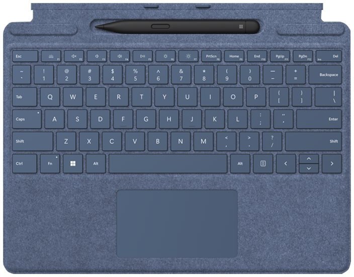 Microsoft Surface Pro Signature Keyboard + Slim Pen 2 Bundle (Sapphire), CZ&SK