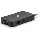Microsoft Surface USB-C, Travel Hub Commercial, Black