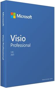 Microsoft Visio Pro 2021, el. licencia
