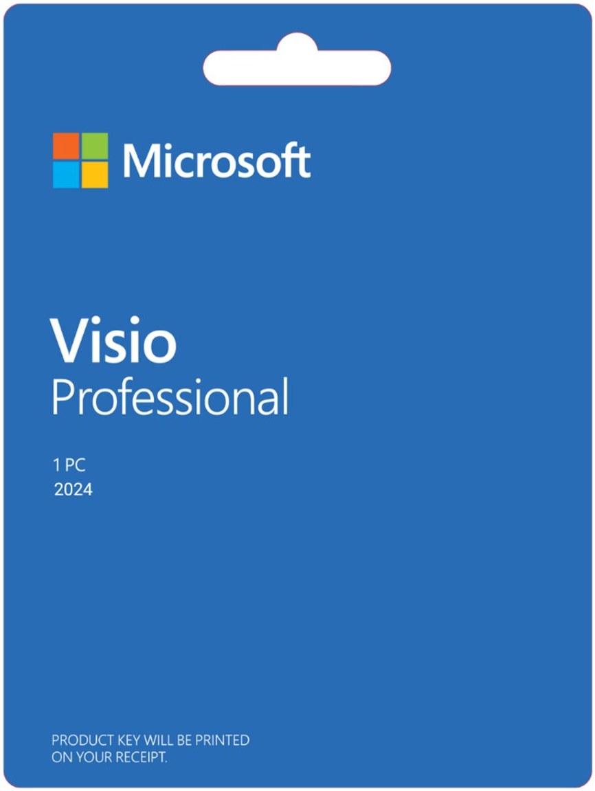 Microsoft Visio Professional ESD 2024, elektronická licencia