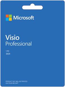 Microsoft Visio Professional ESD 2024, elektronická licencia