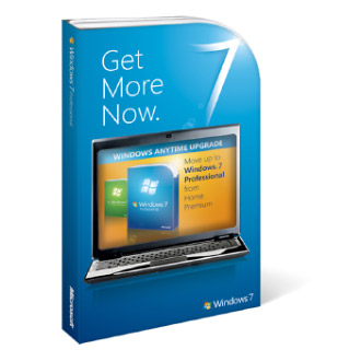 Microsoft WAU Windows 7 Home Premium to Professional CZ UPG