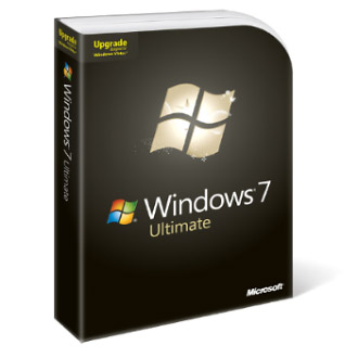 Microsoft Windows 7 Ultimate SK VUP DVD