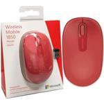 Microsoft Wireless Mobile Mouse 1850 - Flame Red V2 červená
