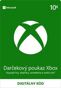 Microsoft Xbox, darčekový poukaz v hodnote 10 eur