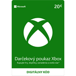 Microsoft Xbox, darčekový poukaz v hodnote 20 eur