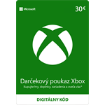 Microsoft Xbox, darčekový poukaz v hodnote 30 eur