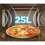 Midea mikrovlnná rúra, MAG25XF, čierna