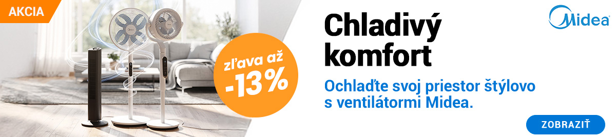 Midea pre svieže leto