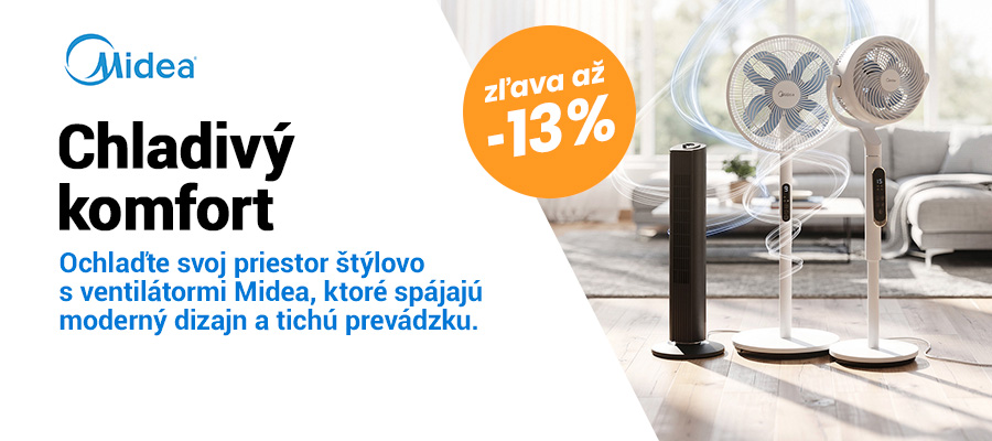 Midea pre svieže leto